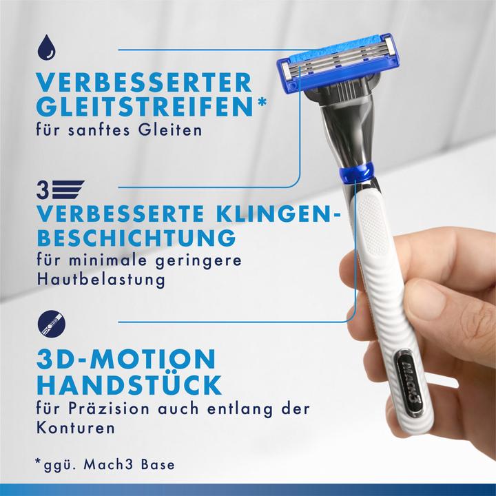 Actual product image Gillette Mach3 Turbo 3D