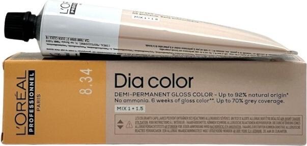 L'Oréal Paris Loreal DIA Color 8,34 Hellblond Gold Kupfer 60 ml (8.34 Hellblond Goldkupfer)