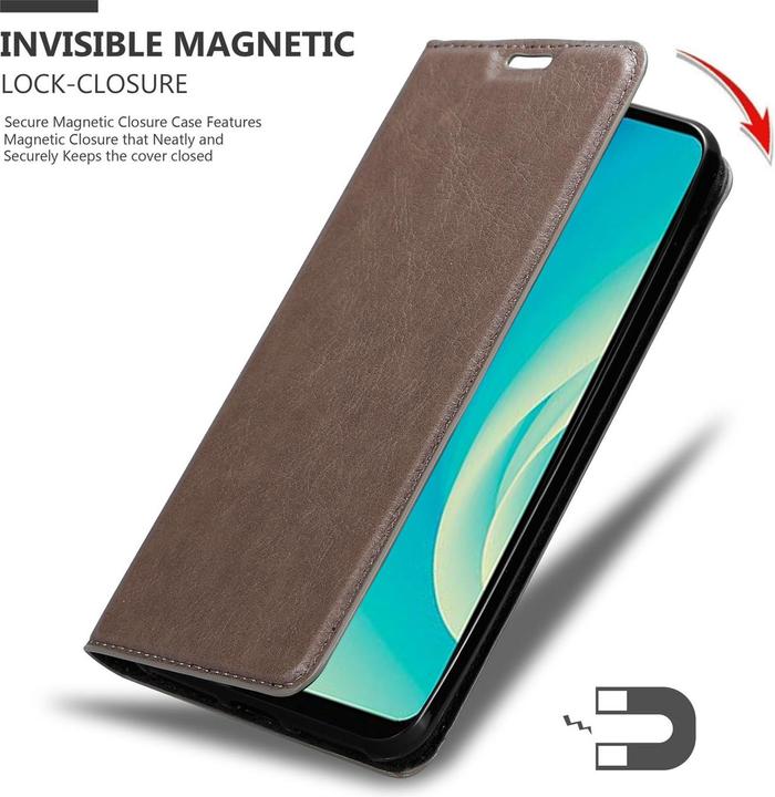 Immagine prodotto Cadorabo Copertina magnetica invisibile del libro (ZTE Blade A7s 2020)