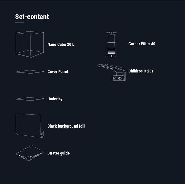 Image du produit Dennerle Nano Cube Basic 20l (20 l)