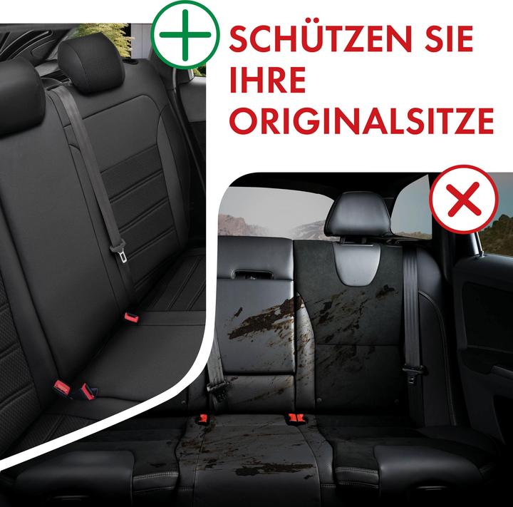 Produktbild Walser Sitzbezug für Dacia Duster (HS) 04/2010-01/2018, 1 Rücksitzbankbezug