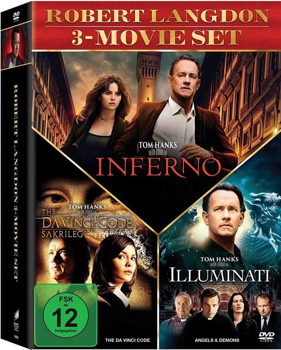 Produktbild Sony The Da Vinci Code - Sakrileg & Illuminati & Inferno (DVD, 2017, Deutsch)