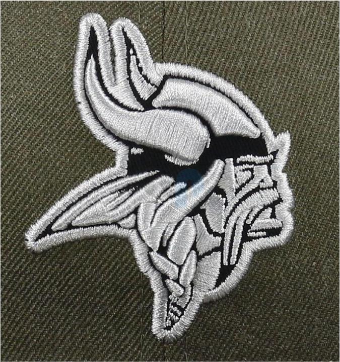 Produktbild New Era NFL - Minnesota Vikings - Heather Olive 59Fifty Cap Oliv 7 3/8 (56)