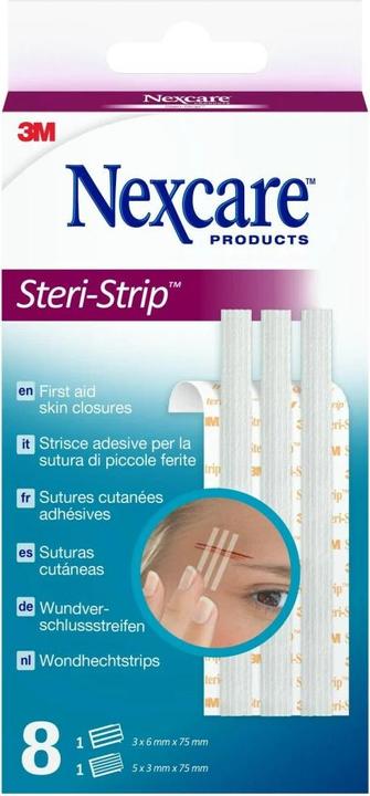 Image du produit Nexcare Steri-Strip Bande de fermeture de plaie (6 x)