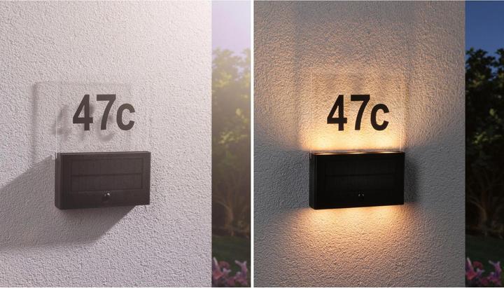 Image du produit Paulmann Numéros de maison solaires (18 lm, IP44)