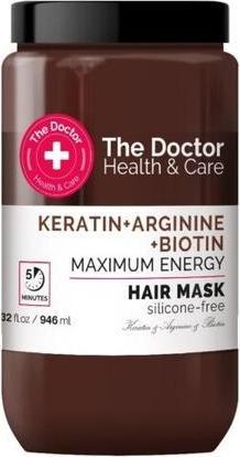 Produktbild The Doctor Health & Care Hair Mask Strengthening Keratin + Arginine + Biotin 946Ml (946 ml)