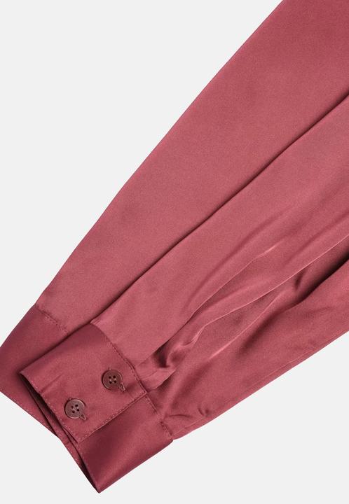 Actual product image Guess Kleider Langärmliges Hemdkleid Alya mit durchgehender Knopfleiste in glänzender Optik (XS)