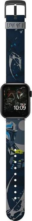 Actual product image Moby Fox Bracelet Smartwatch Star Wars Beskar Armor 22 mm (22 mm, Stainless steel, Silicone)