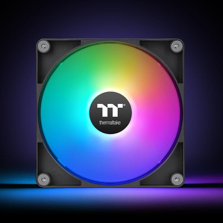 Actual product image Thermaltake 140mm CT140 Reverse ARGB Sync PC Cooling Fan (140 mm, 2 x)
