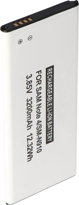 Actual product image AccuCell Akku Samsung Galaxy Note 4