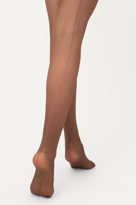 Immagine prodotto Giulia Chic 20 bikini Collant moda, colore cappuccino, taglia 40-42 (20 DEN, 40 - 42)