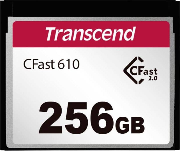 Produktbild Transcend TS256GCFX610 CFast-Karte Retail 256 GB (256 GB, CFast 2.0)