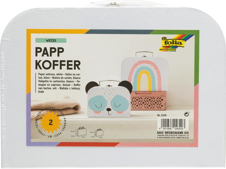 Produktbild Folia Pappschachtel Koffer