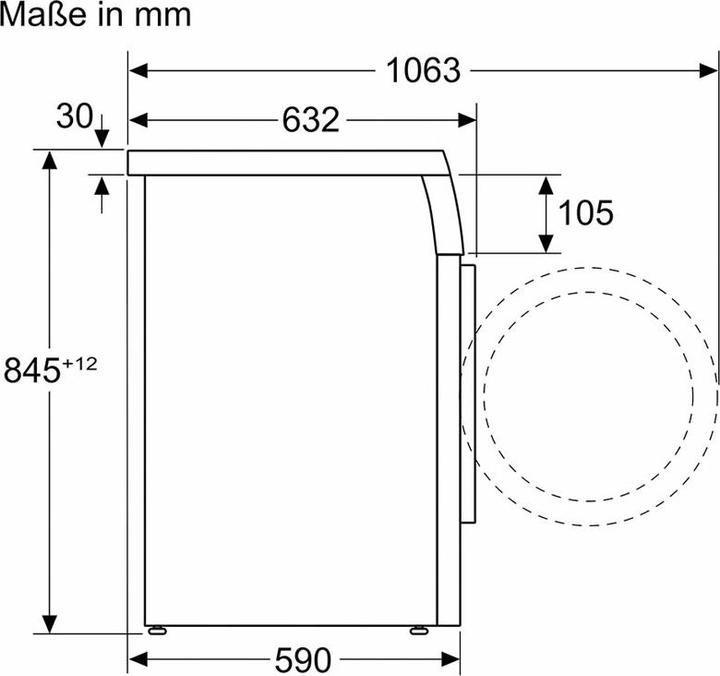 Image du produit Bosch Hausgeräte WQG233D1CH & WUU28T10CH (8 kg, Gauche, Droite)