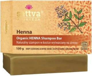 Davines Sattva Organic Shampoo Bar With Henna For Hair 100g