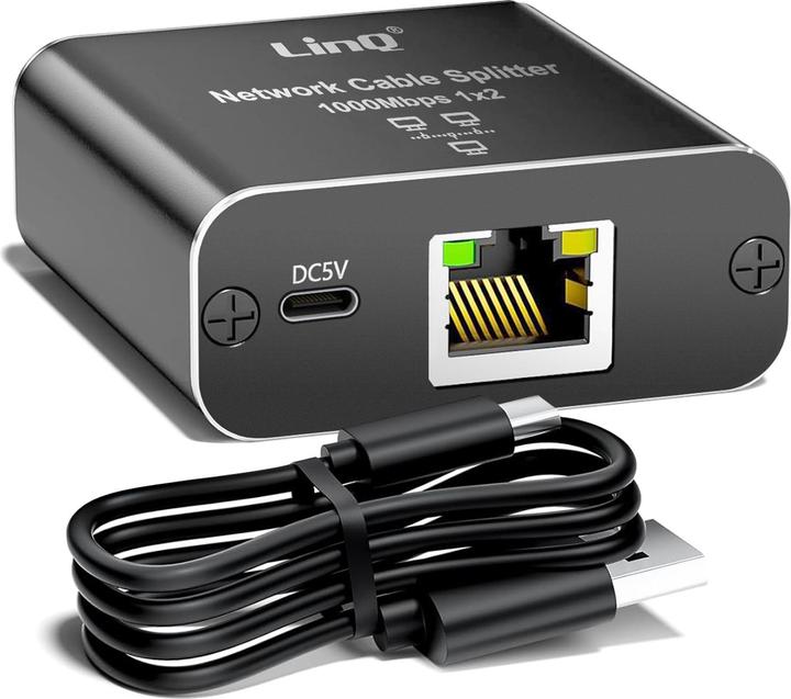 Actual product image LinQ VK3342 Duplicator (RJ45 (2x))