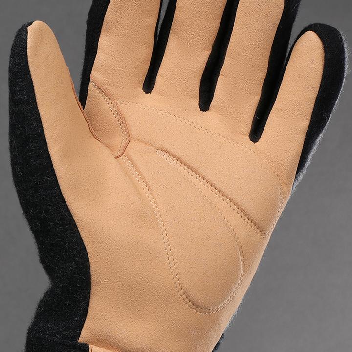 Actual product image Chiba All Natural Winter Bicycle Gloves long waterproof grey 2023: Size: M (8) (M)