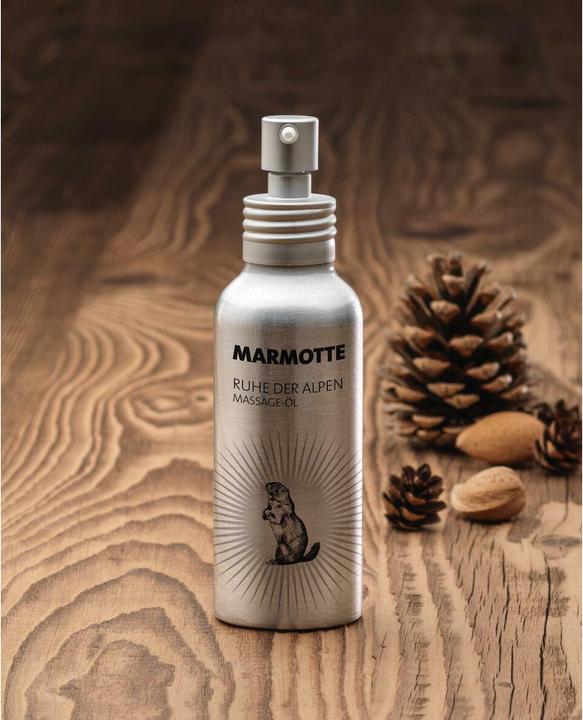 Produktbild Puralpina Marmotte Massage-Öl Ruhe der Alpen (100 ml)