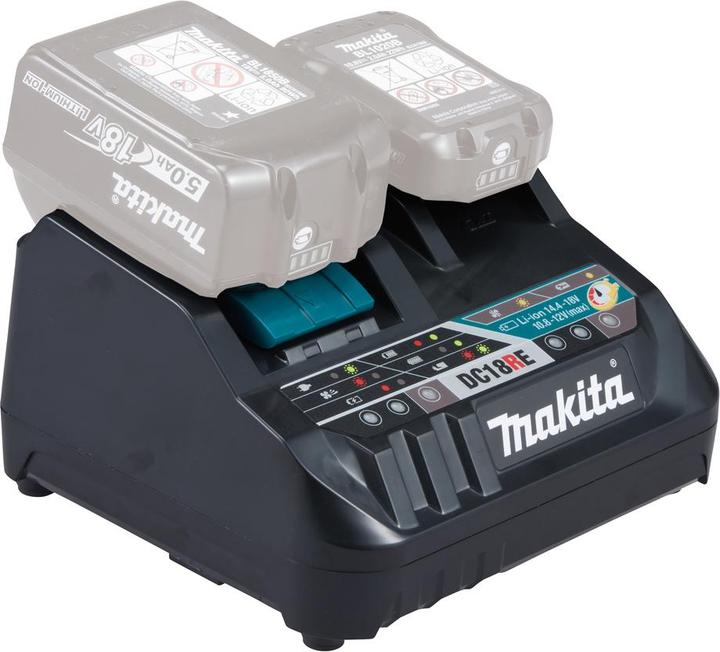 Actual product image Makita DC18RE (18 V)