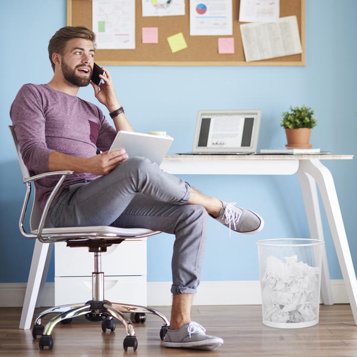 Actual product image Relaxdays Waste Bin 30 cm Ø (20 l)