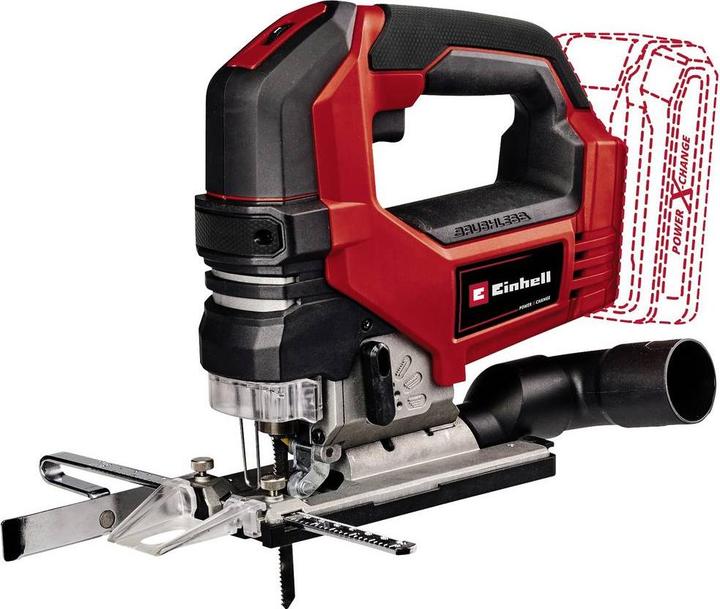 Produktbild Einhell Set bestehend aus Akku-Stichsäge TP-JS 18/135 Li BL - Solo und Systemkoffer E-Case S-F