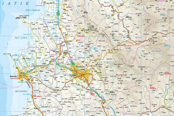 Produktbild World Mapping Project Albanien
