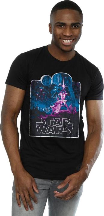 Immagine prodotto Star Wars Movie Montage Maglietta Uomo (M)
