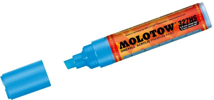 Actual product image Molotow Felt-tip pen One4all 327HS shock blue middle (Blue, 8 mm, 1 x)