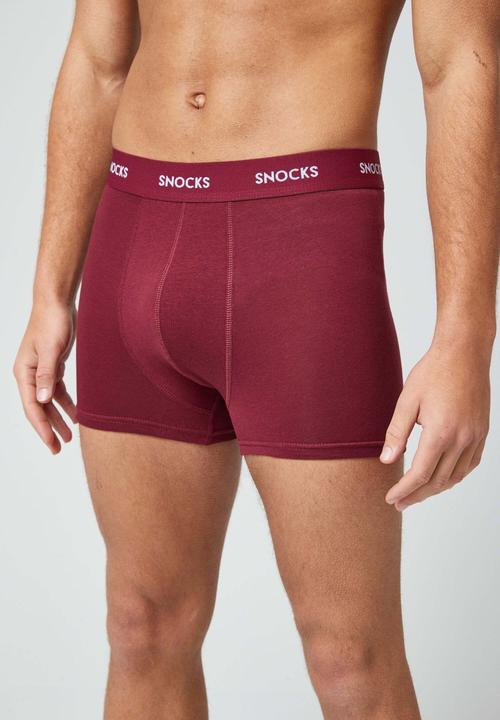 Produktbild Snocks Boxershorts mit Streifen (M, 6er Pack)
