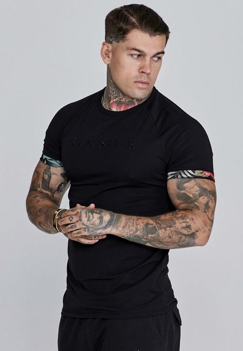 Immagine prodotto Siksilk T-Shirt Rolls Sleeve T-Shirt (L)