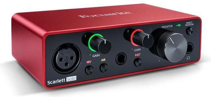 Immagine prodotto Focusrite Scarlett solo 3° gene (USB)