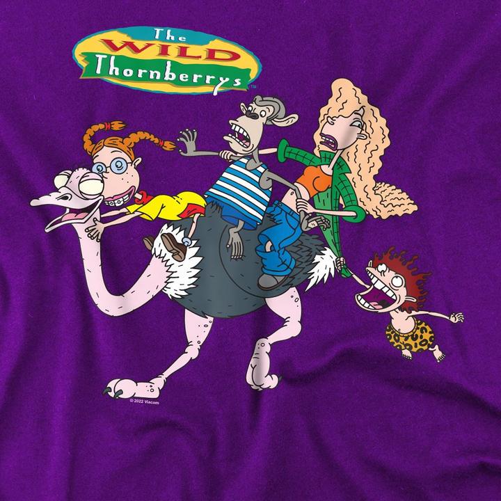 Immagine prodotto The Wild Thornberrys Runaway Ostrich Maglietta Uomo (XL)