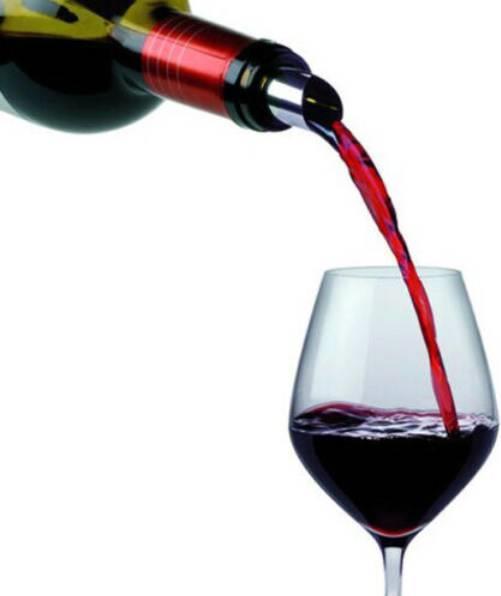 Produktbild Drop Stop 2 silberne Ausgiesser (Weinausgiesser)