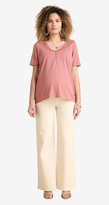 Image du produit Envie de Fraise Wendbares Umstandsshirt mit Makramee-Spitze (40)