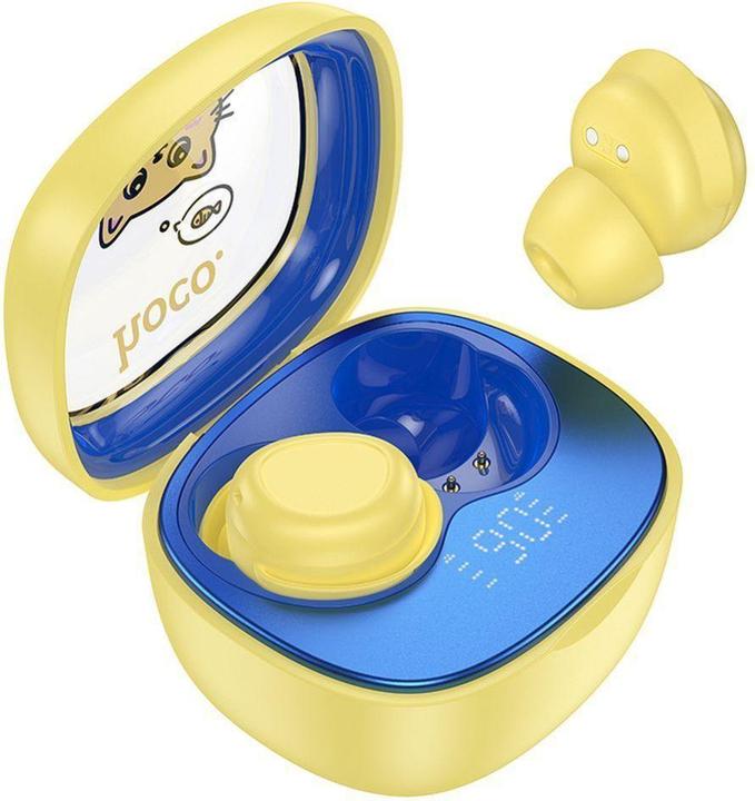 Hoco Wireless headphones wireless earphones bluetooth TWS for kids EW111 yellow