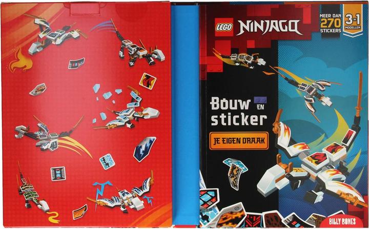 Image du produit LEGO Ninjago Construisez et collez vos propres modèles de dragons 3 en 1