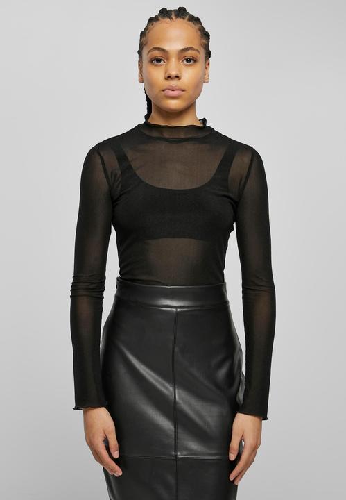 Produktbild Urban Classics Ladies Mesh Turtleneck Body (5XL)