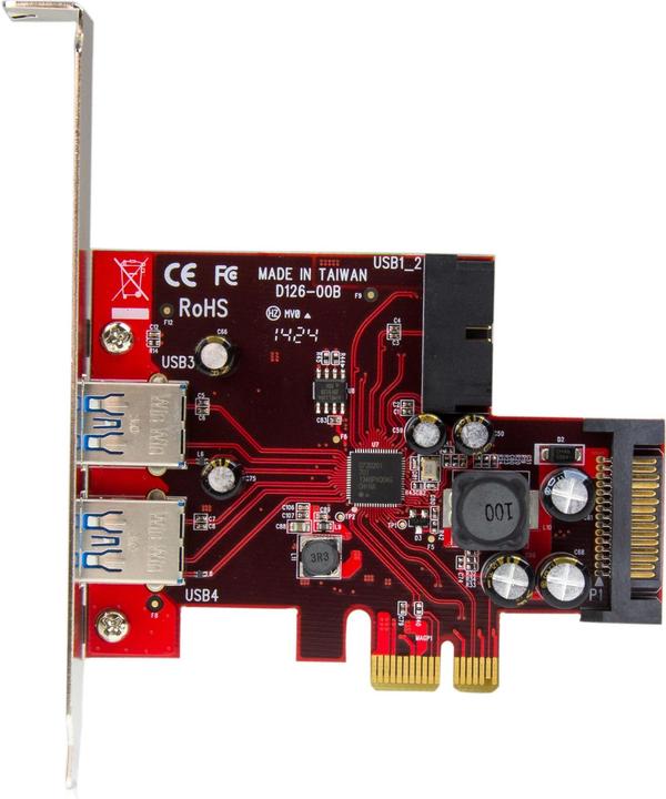 Image du produit StarTech 4 Port USB 3.0 PCIe Card