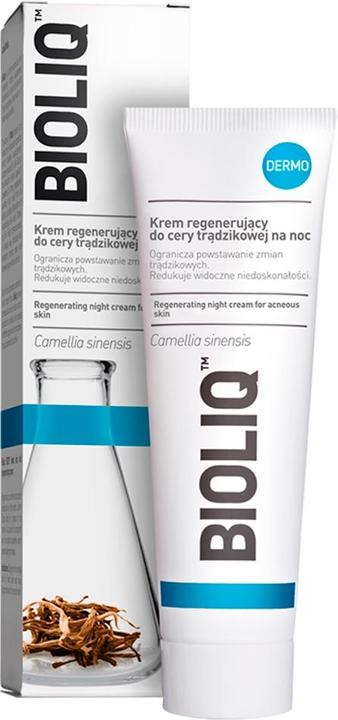 Immagine prodotto Bioliq La crema rigenerante Dermo è il trattamento dell'acne per la notte (50 ml, Crema notte)