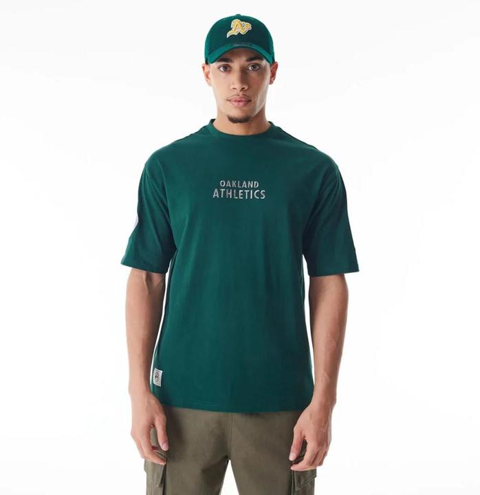 Actual product image New Era t-shirt oakand athetics mb tartan infi (L)