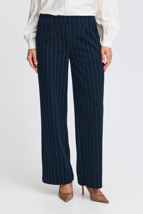 Actual product image B.young BYROWAN STRIPE PANTS 20815702 (L)