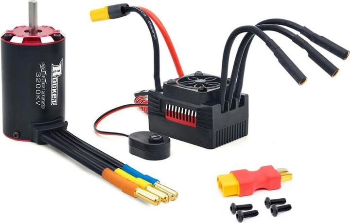 Produktbild Surpass Hobby Rocket V2 supersonic 3660 brushless motor 2800KV with 60A ESC combo