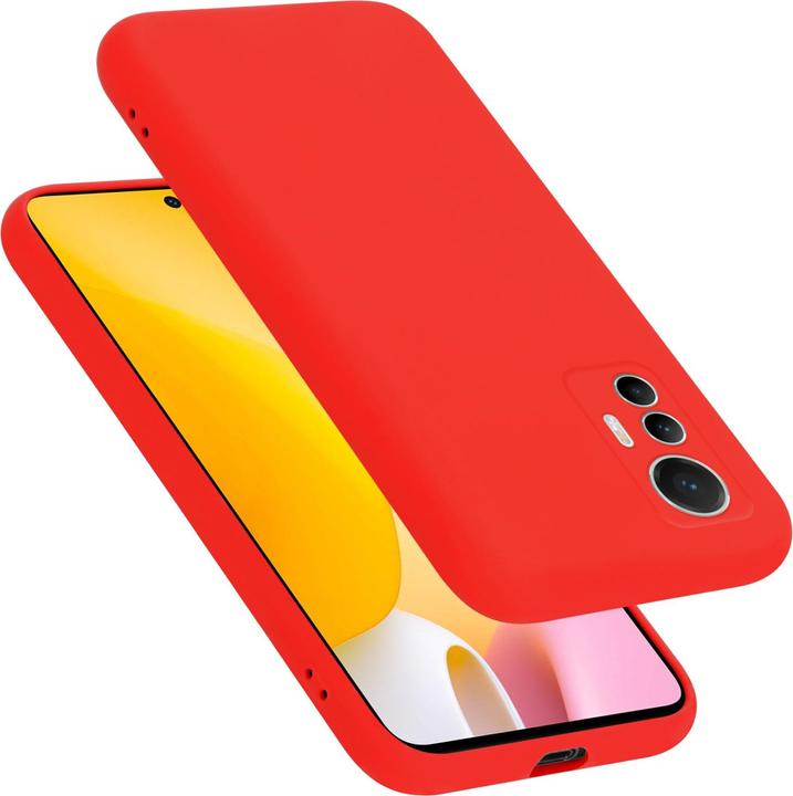 Produktbild Cadorabo TPU Liquid Silicone Case Hülle für Xiaomi 12 LITE (Xiaomi 12 Lite)