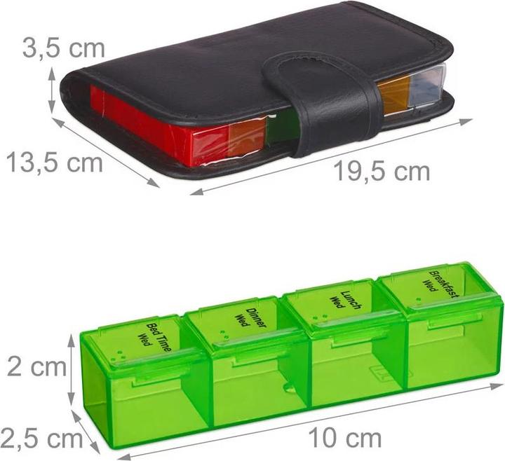 Actual product image Benson Care Pillbox