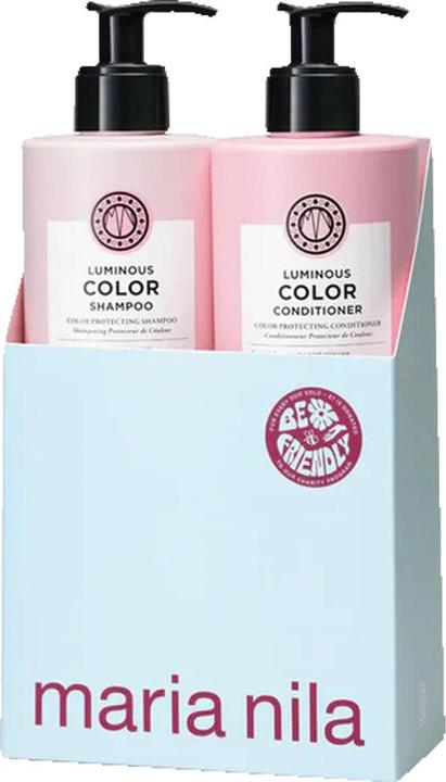 Maria Nila Luminous Colour Care Duo (500 ml, Flüssiges Shampoo)