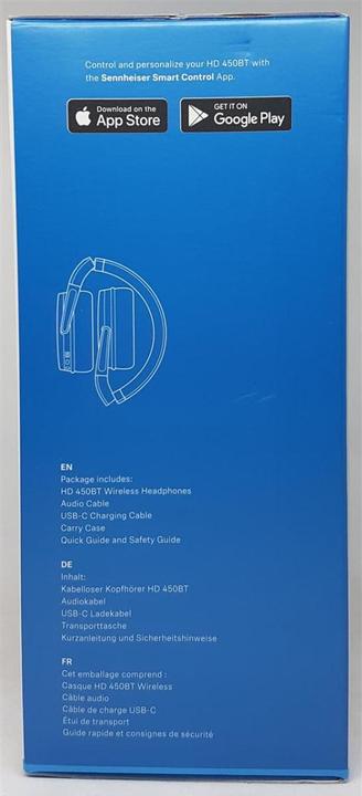 Actual product image Sennheiser HD 450BT (ANC, 30 h, Wireless)