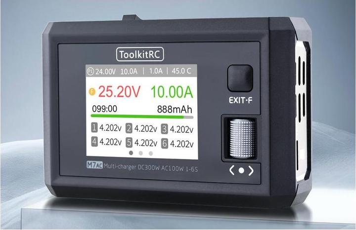 Produktbild Toolkitrc Ladegerät M7AC AC/DC 100W 1-6S