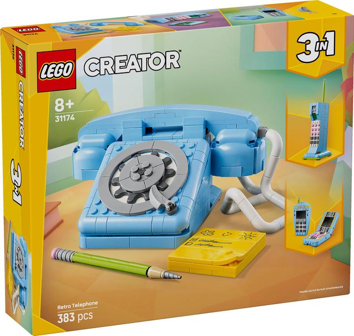 Produktbild LEGO Retro-Telefon (31174, LEGO Creator 3-in-1)