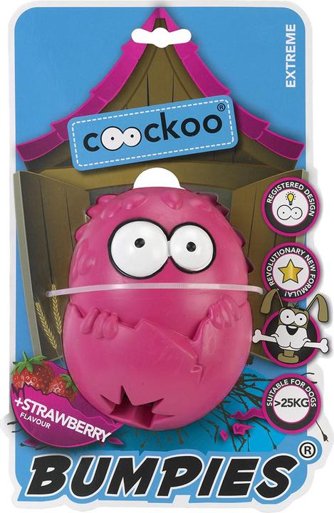 Actual product image EBI Coockoo Toy Bumpies Red (Ball toy dog)