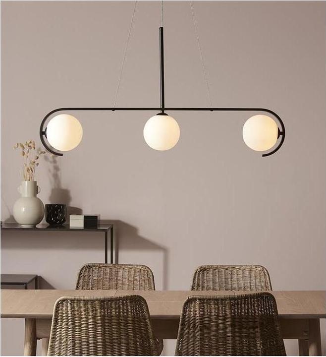 Produktbild Markslöjd MARKSLOJD Pals 3L Pendelleuchte Schwarz (G9, 0 lm)
